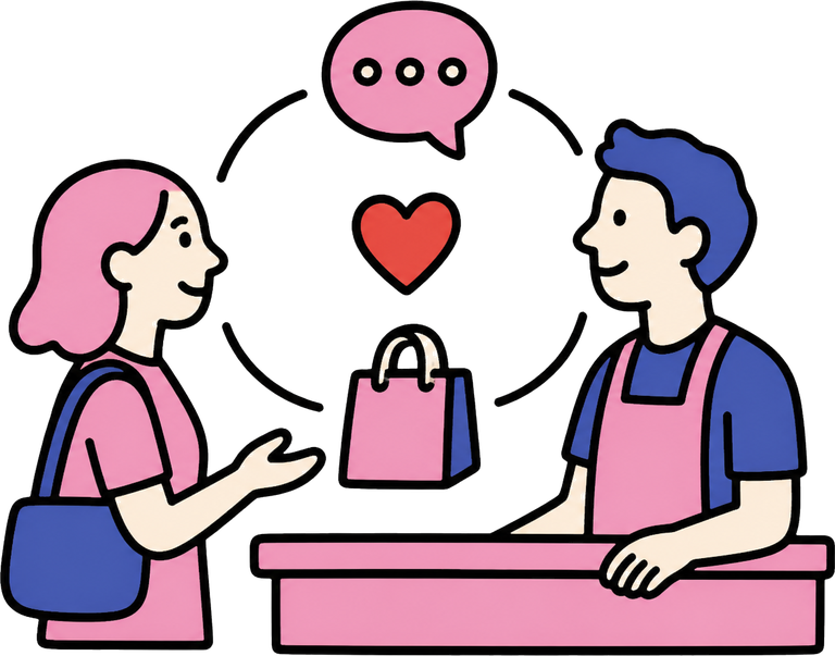 Ilustración de diseño de servicios